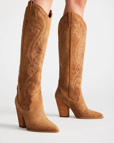 LASSO CHESTNUT SUEDE | Steve Madden (US)