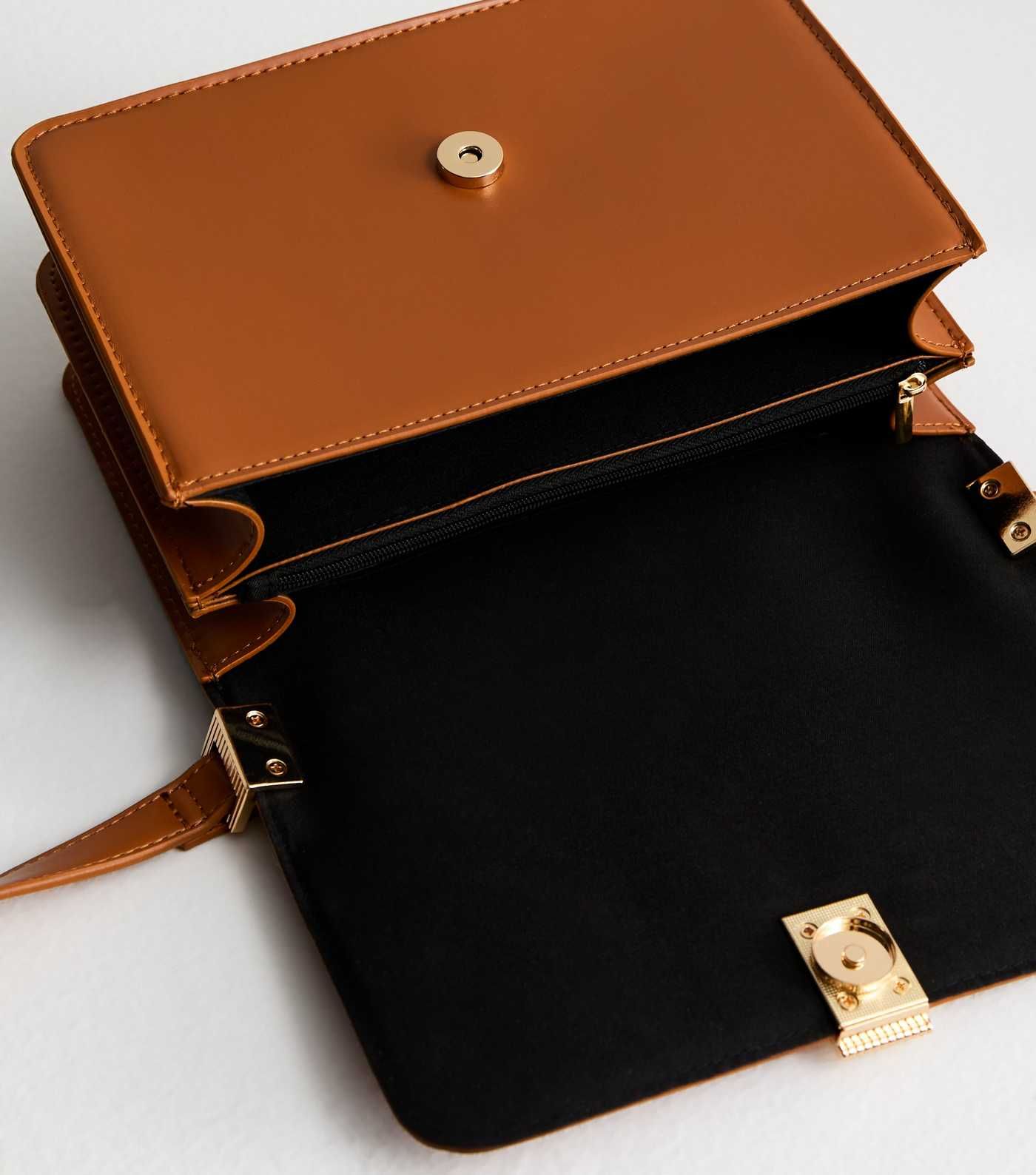 Tan Leather-Look Cross Body Bag | New Look | New Look (UK)