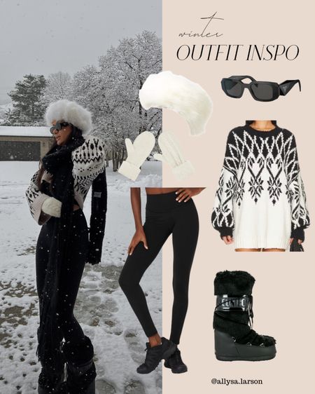 Winter outfit, cozy outfit, sweater, neutral outfit, outfit inspo, alo leggings, casual outfit 

#LTKshoecrush #LTKstyletip #LTKSeasonal