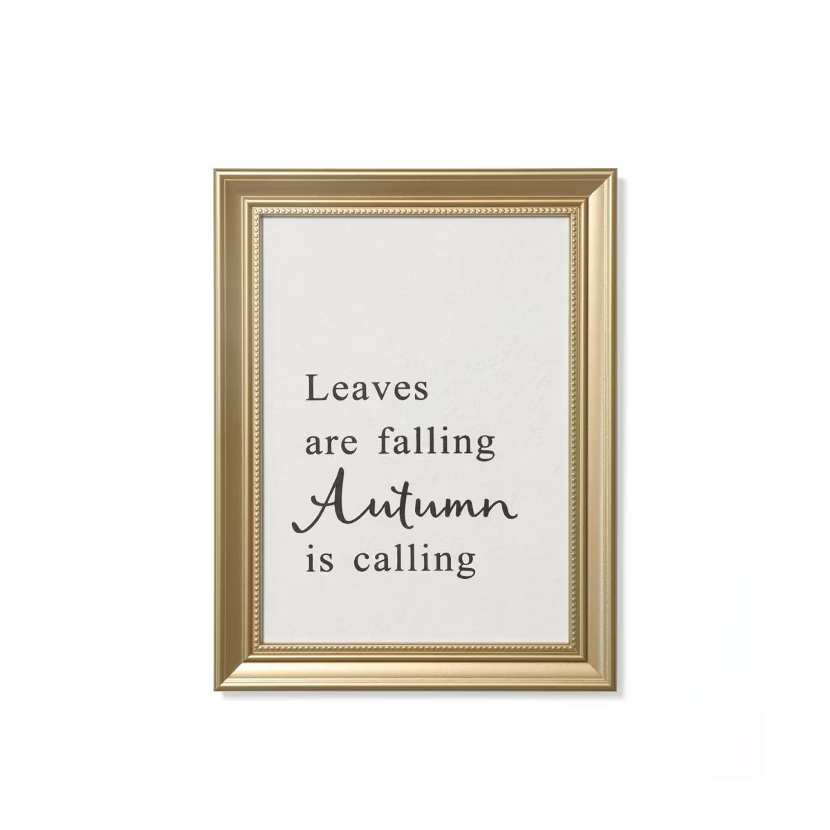 Autumn Frame Art with Gold Frame - Bullseye's Playground™ | Target