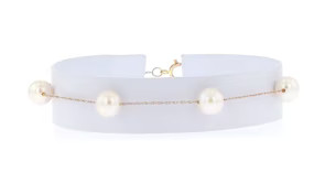 6-6.5mm Cultured Pearl Station Bracelet in 14kt Yellow Gold. 8" | Ross-Simons