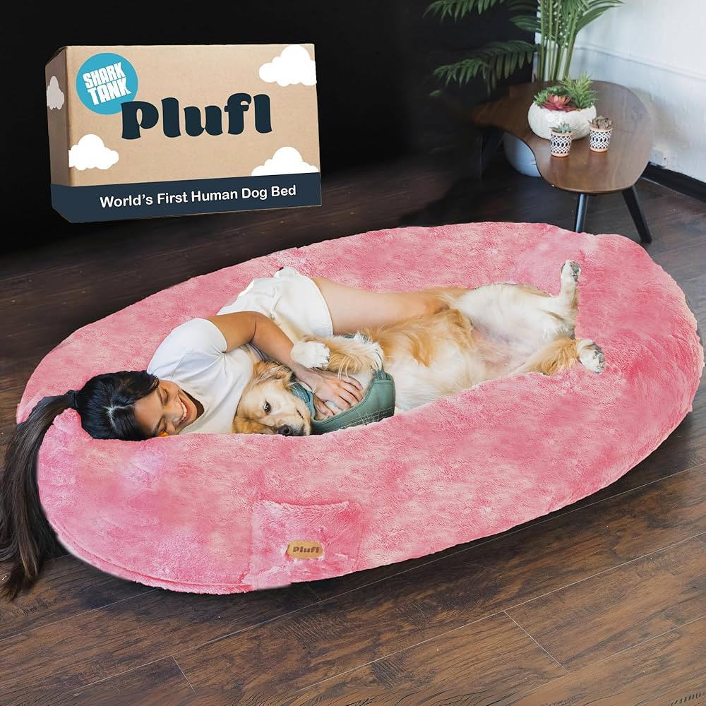 Plufl, The Original Human Dog Bed for Adults, Kids, and Pets. As Seen on Shark Tank. Comfy Plush ... | Amazon (US)