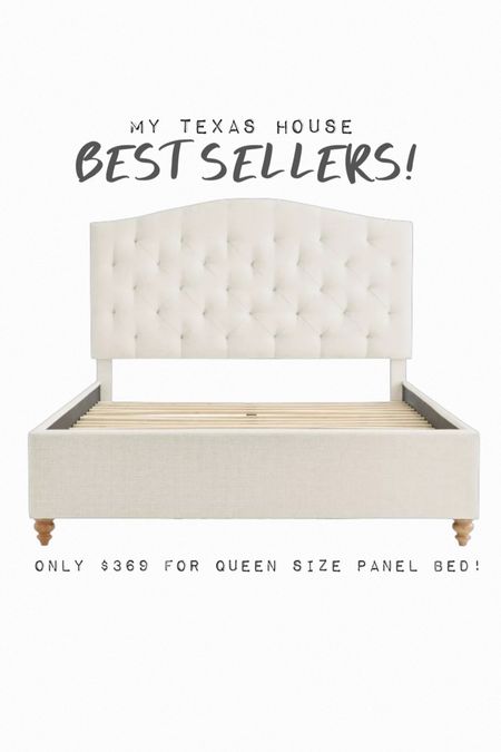 Here’s the best selling bed from my new furniture collection! This tufted panel bed doesn’t require box springs or a frame! 

#LTKhome #LTKfamily