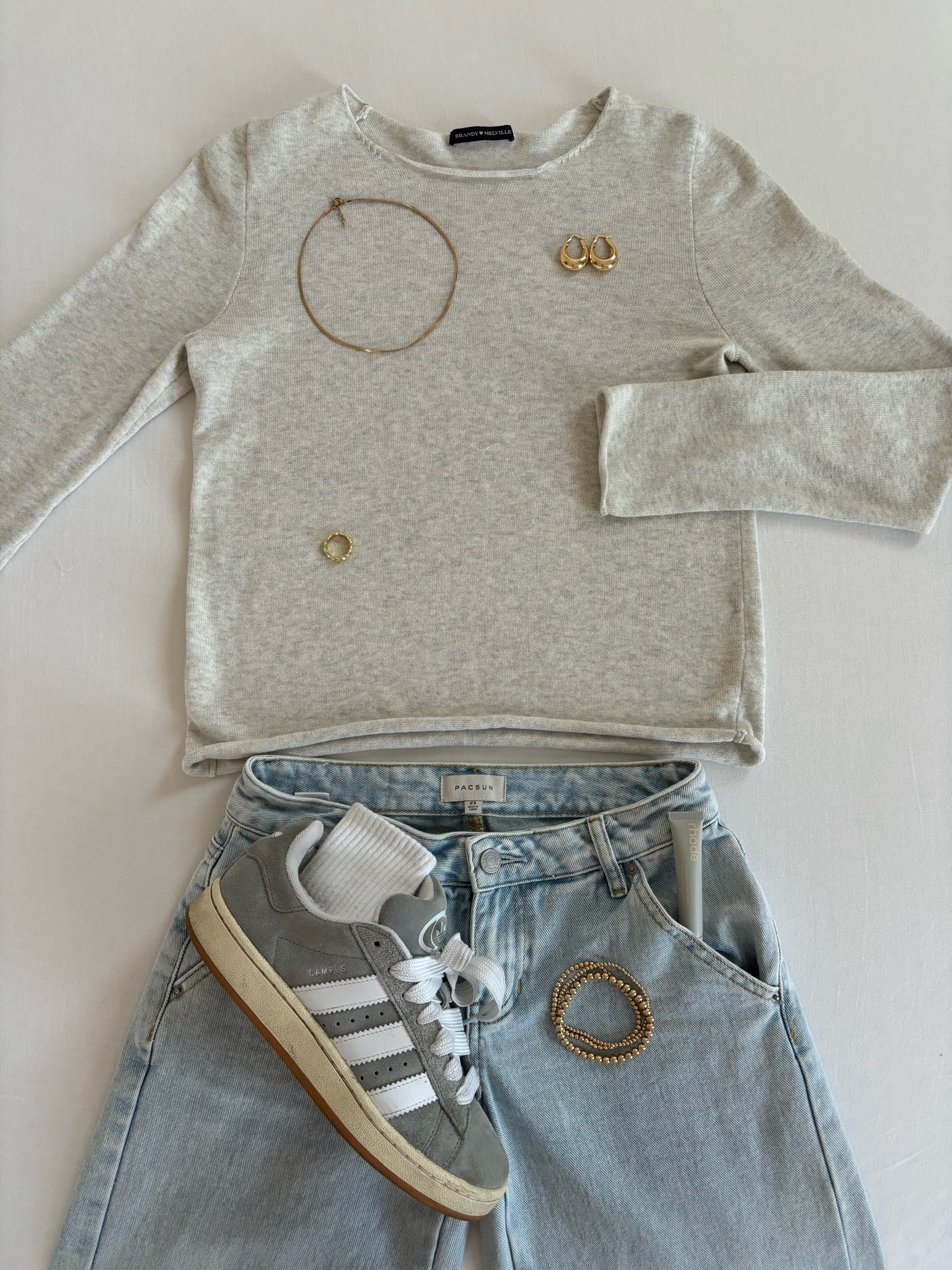Sweater is from Brandy Melvillee