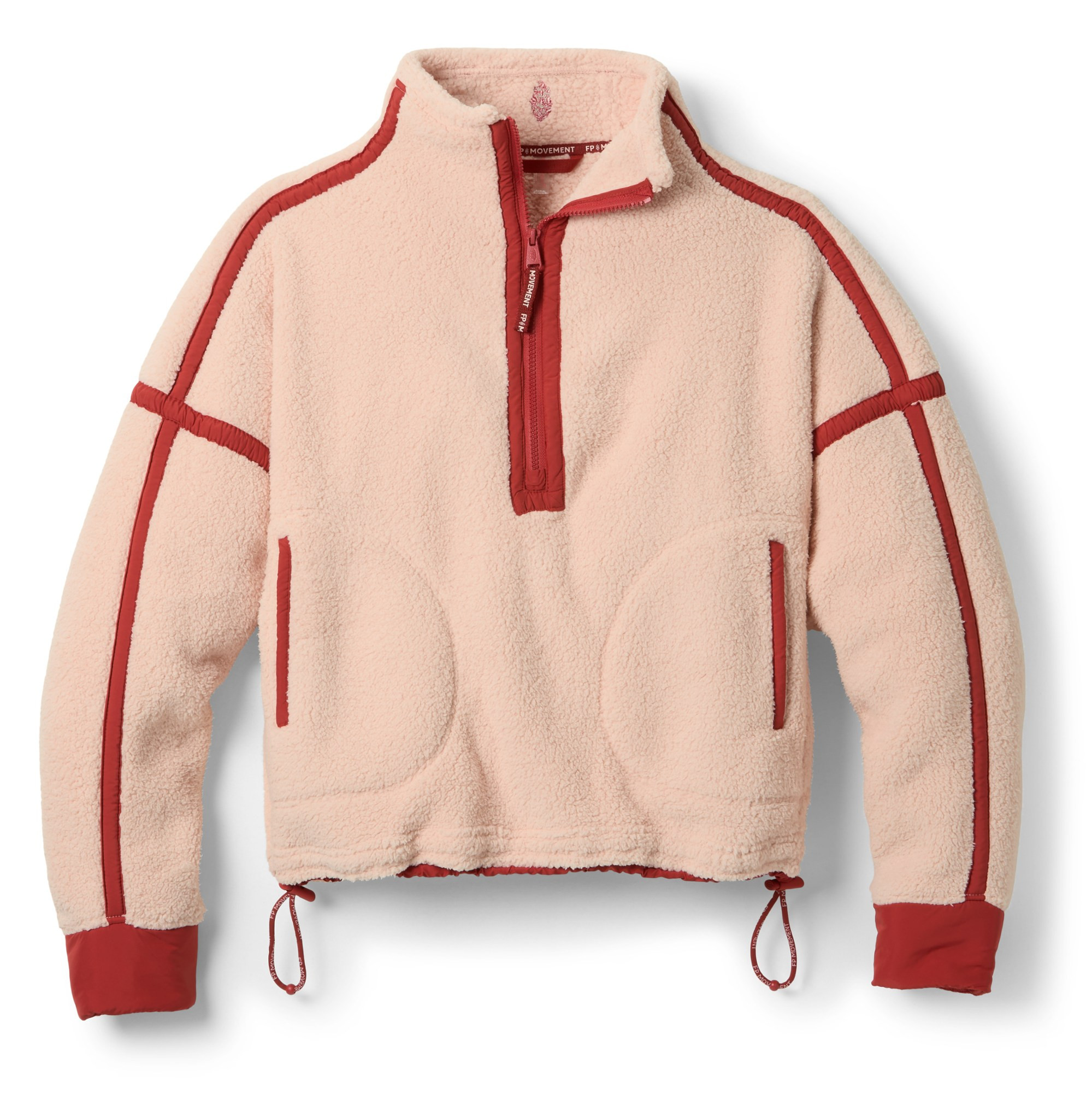 FP Movement Women's Mountain High Half-Zip Fleece Pink XS | REI