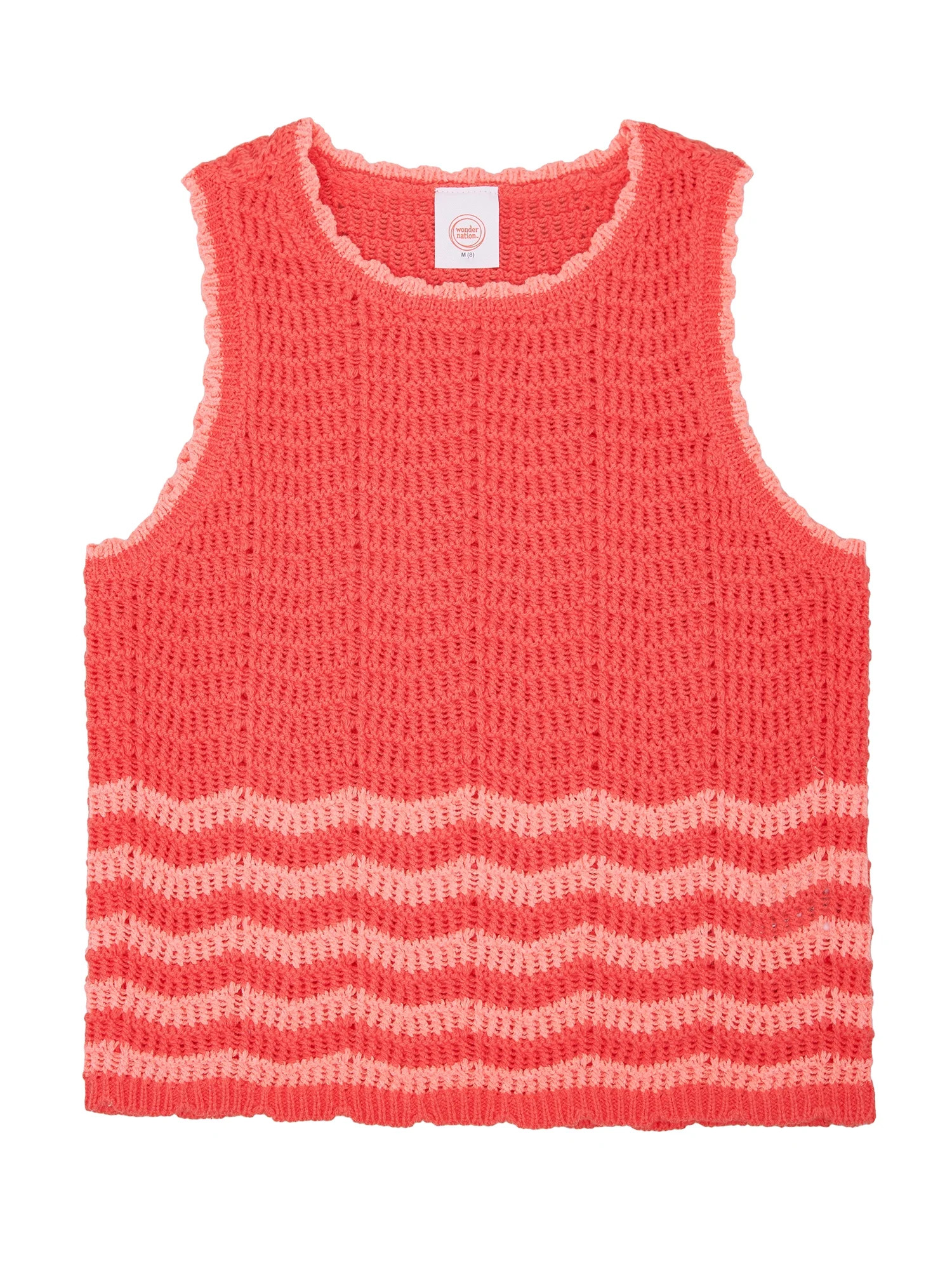 Wonder Nation Girls Sweater Tank, Sizes 4-18 & Plus | Walmart (US)