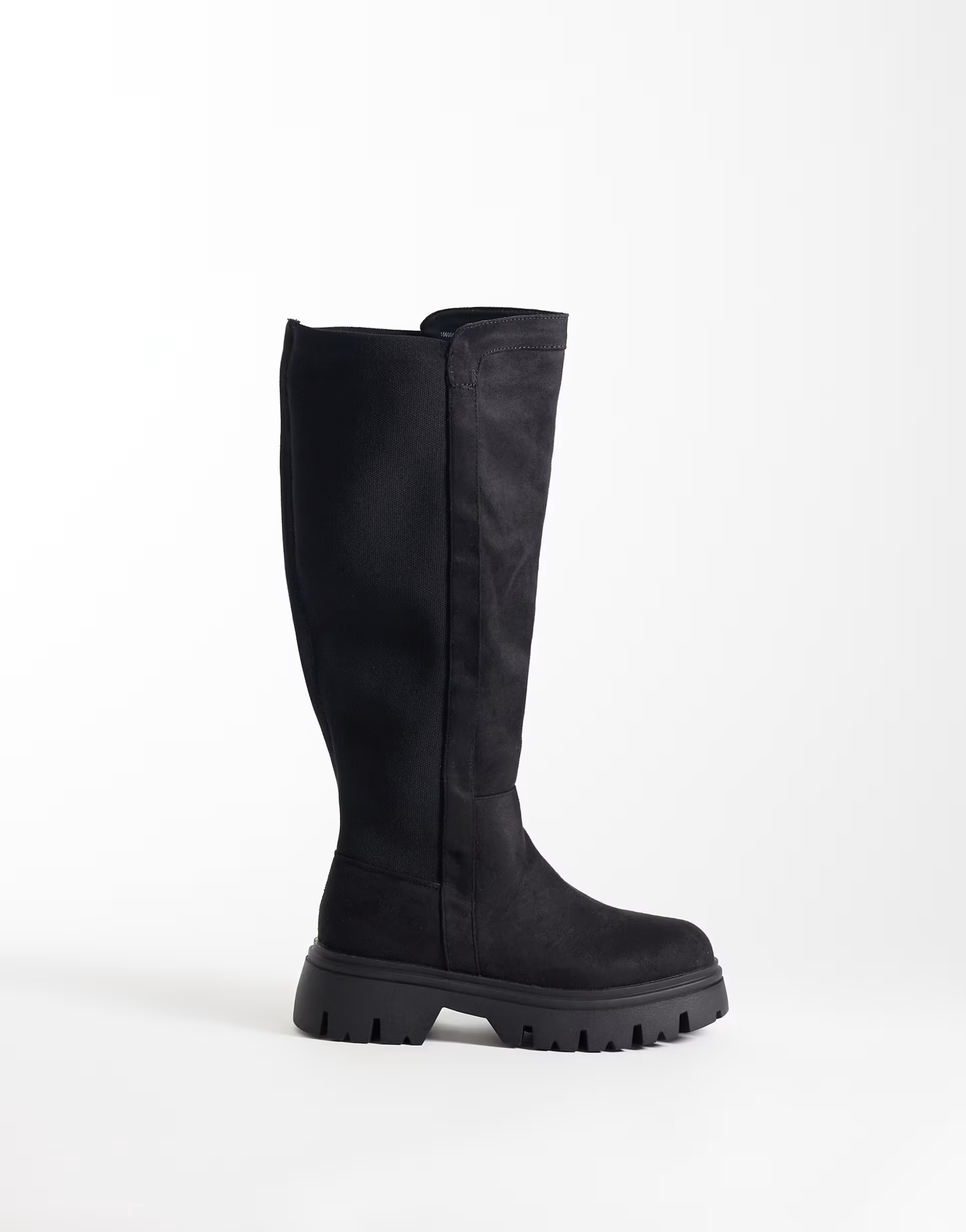 SEQWL Twirl Chunky-Kniestiefel in Schwarz | ASOS (Global)