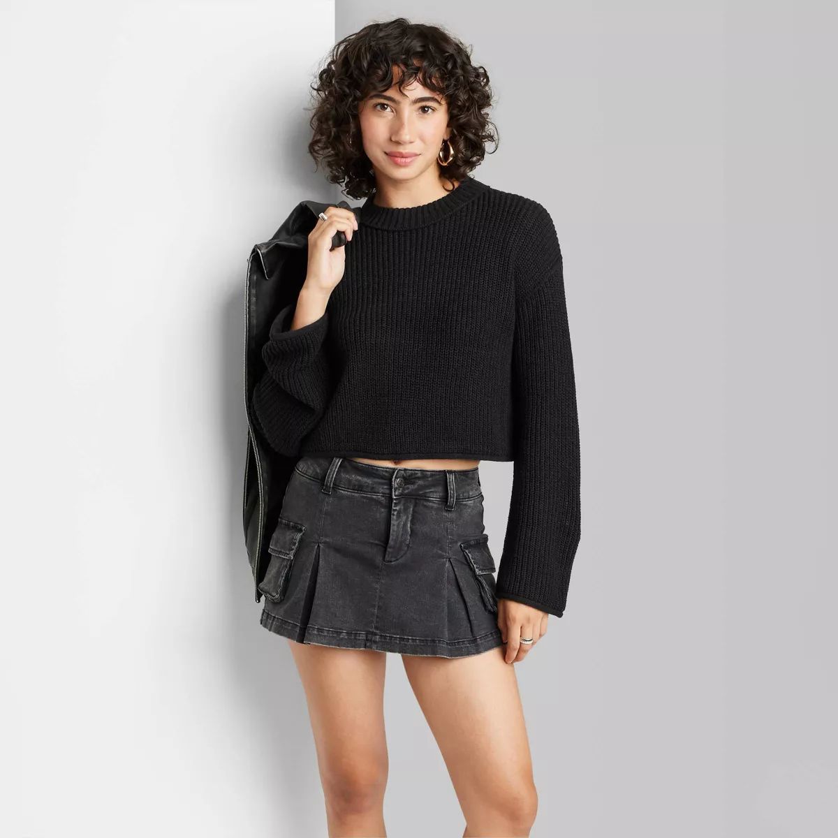 Women's Crewneck Boxy Pullover Sweater - Wild Fable™ | Target