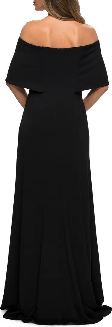Off the Shoulder Jersey Gown | Nordstrom