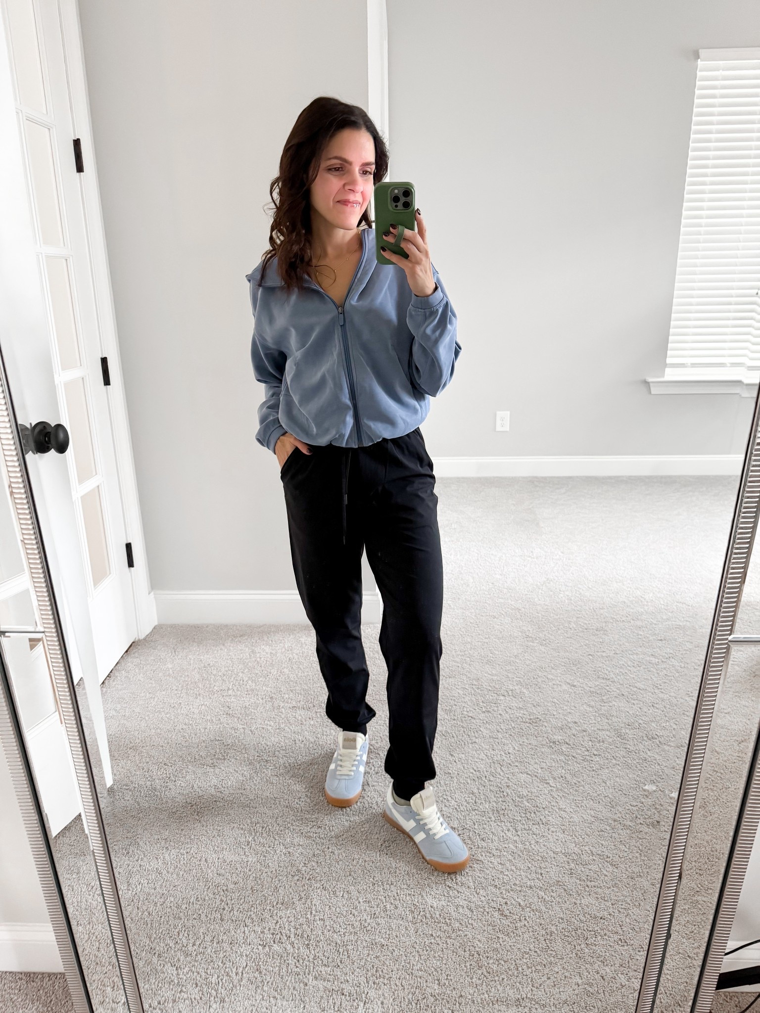 What I wore:
Zip hoodie: Lululemon, tts 
Joggers: Lululemon, tts
Sneaker: Anthro Gola, tts 

#athleisurewear #weekendoutfit #ootd 

#LTKStyleTip #LTKSeasonal