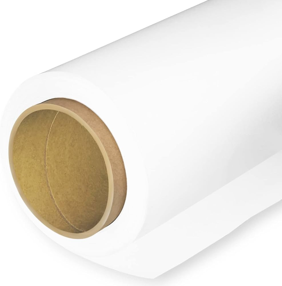Huamei Seamless Photography Background Paper, Photo Backdrop Paper (4.4x16 Feet, Arctic White) | Amazon (US)