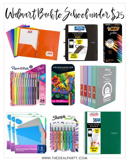 Walmart School Supplies | Walmart Back to School Supplies 

#LTKBacktoSchool #LTKunder50 #LTKSeasonal