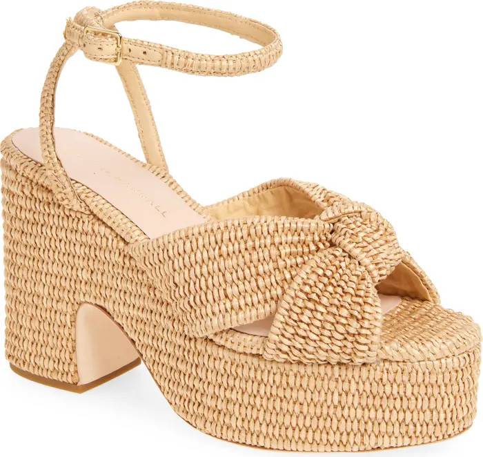 Liza Ankle Strap Platform Sandal (Women) | Nordstrom
