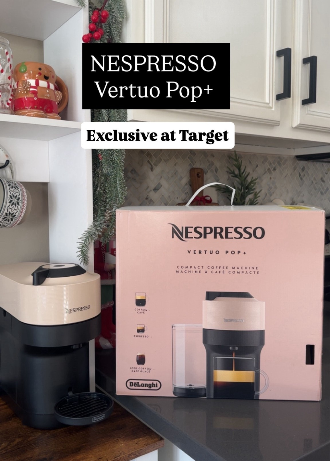 
#ad The @nespresso Vertuo Pop + Beige is exclusive at @target and makes every cup feel like a cozy cafe moment at home ✨ 
#nespressopartner #targetpartner #target 

#LTKHome #LTKGiftGuide #LTKHoliday