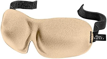 Bucky 40 Blinks No Pressure Solid Eye Mask for Sleep & Travel, Nude, One Size | Amazon (US)