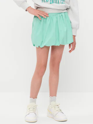 High-Waisted PowerSoft Bubble Skort for Girls | Old Navy (US)