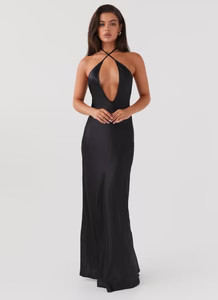 Noir Symphony Maxi Dress - Black | Peppermayo (Global)