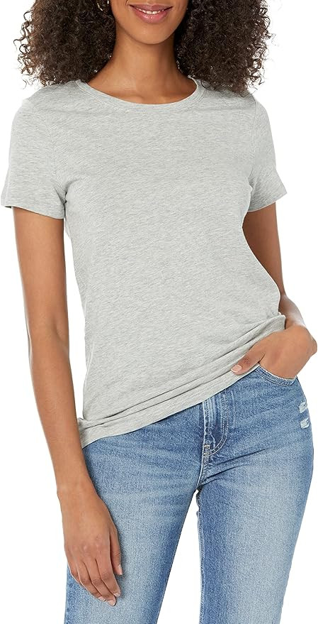 Gap Women's Favorite Crewneck Tee T-Shirt | Amazon (US)