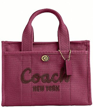 COACH Cargo 26 Small Tote Bag - Pink | Dillard's