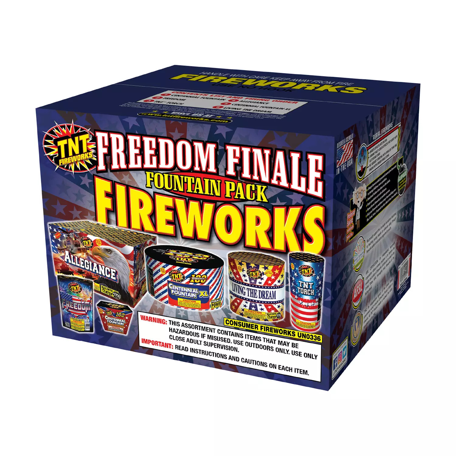 TNT Freedom Fountain Pack | Sam's Club