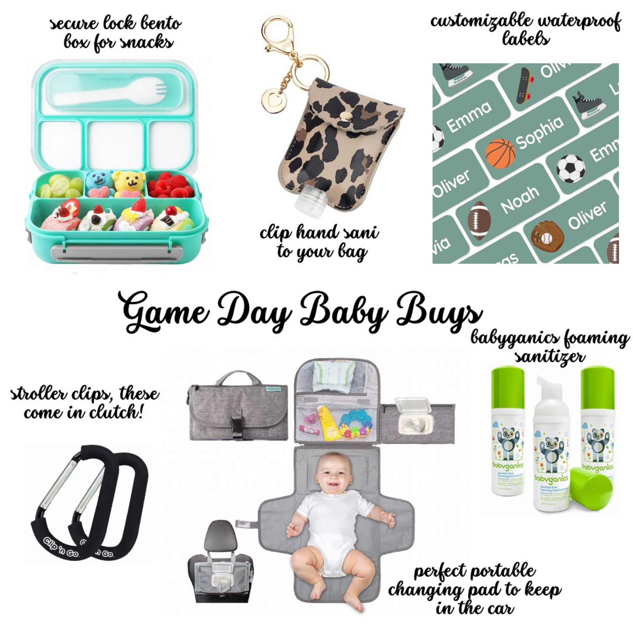 game day baby buys! some of my favorite products that helped me get through my first season as a new mom. linked in ltk with a lot more to come! drop some of your favorite baby buys below

#LTKSeasonal #LTKbaby #LTKBacktoSchool