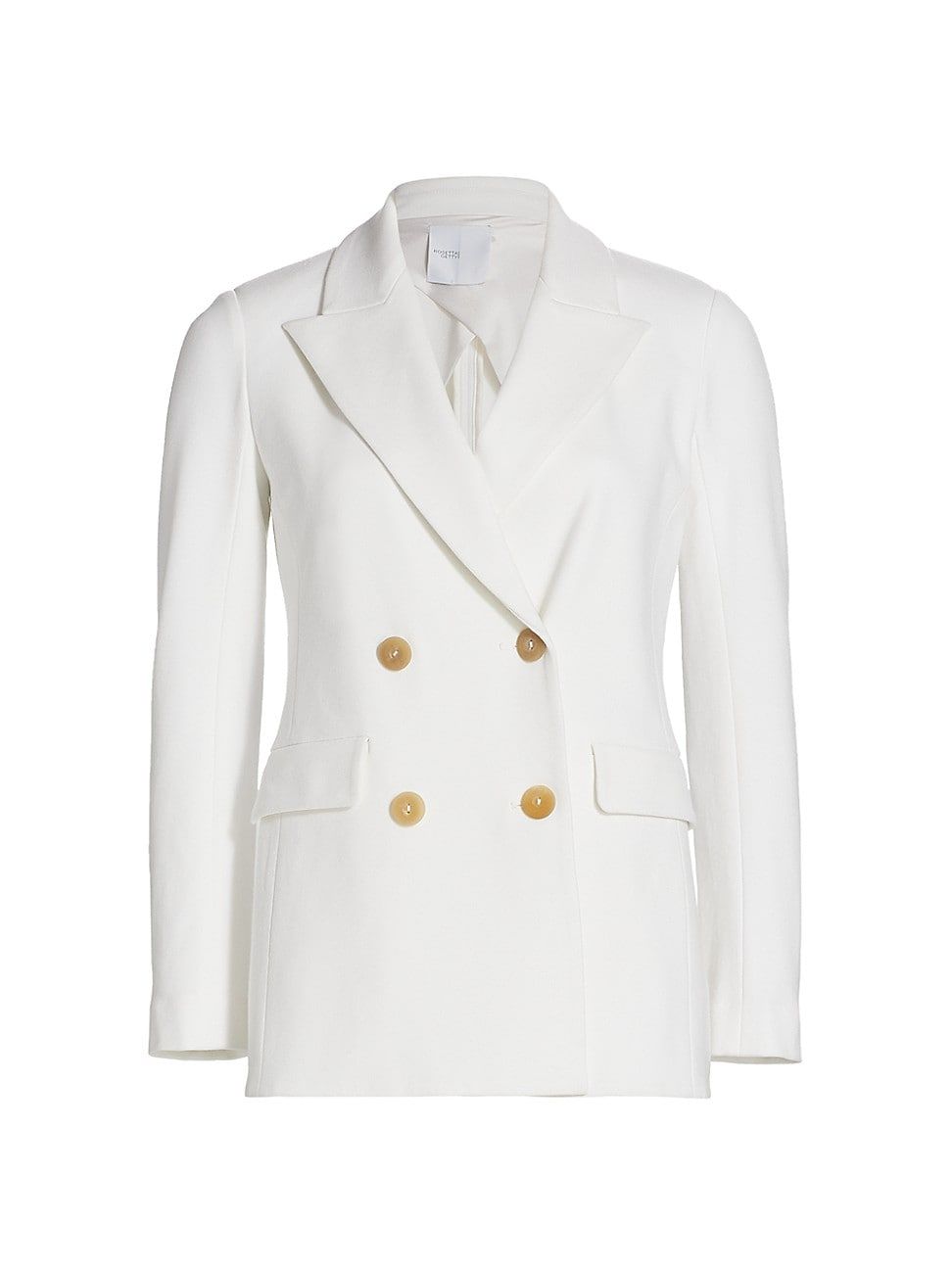 Women's Double-Breasted Blazer - White - Size XS | Saks Fifth Avenue