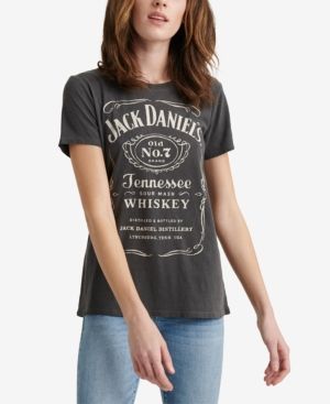 Lucky Brand Cotton Jack Daniels Whiskey Graphic T-Shirt | Macys (US)