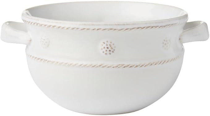 Juliska Berry & Thread Handled Soup Bowl - Whitewash | Amazon (US)
