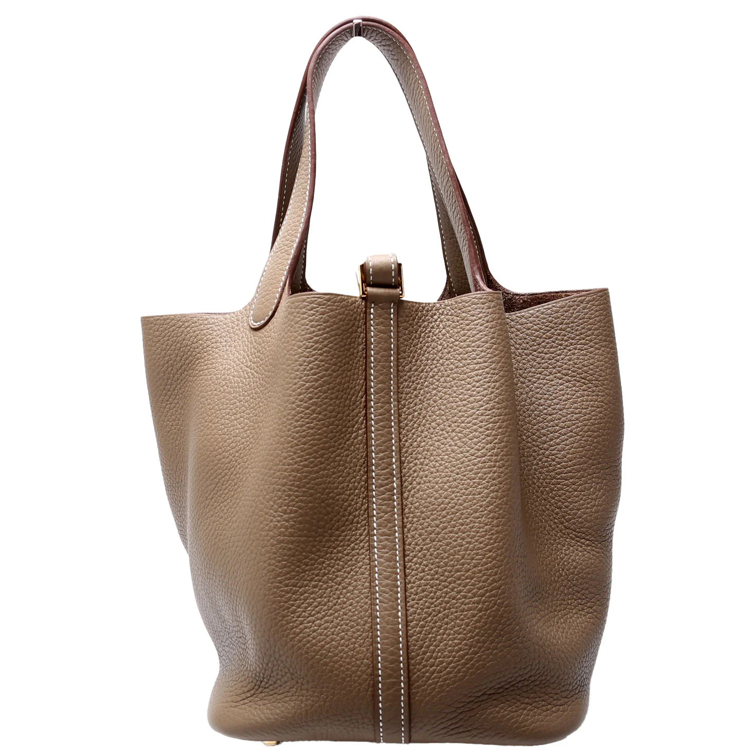 Picotin 22 Clemence Taupe | Keeks Designer Handbags