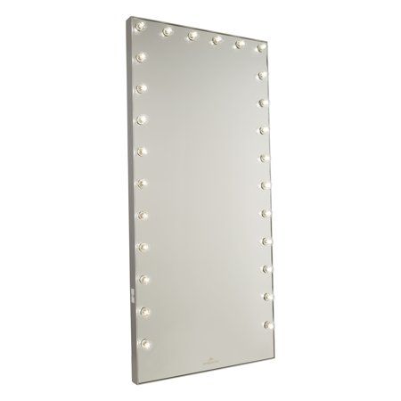 Hollywood Glow® Lite FL Pro Vanity Floor Mirror | Walmart (US)