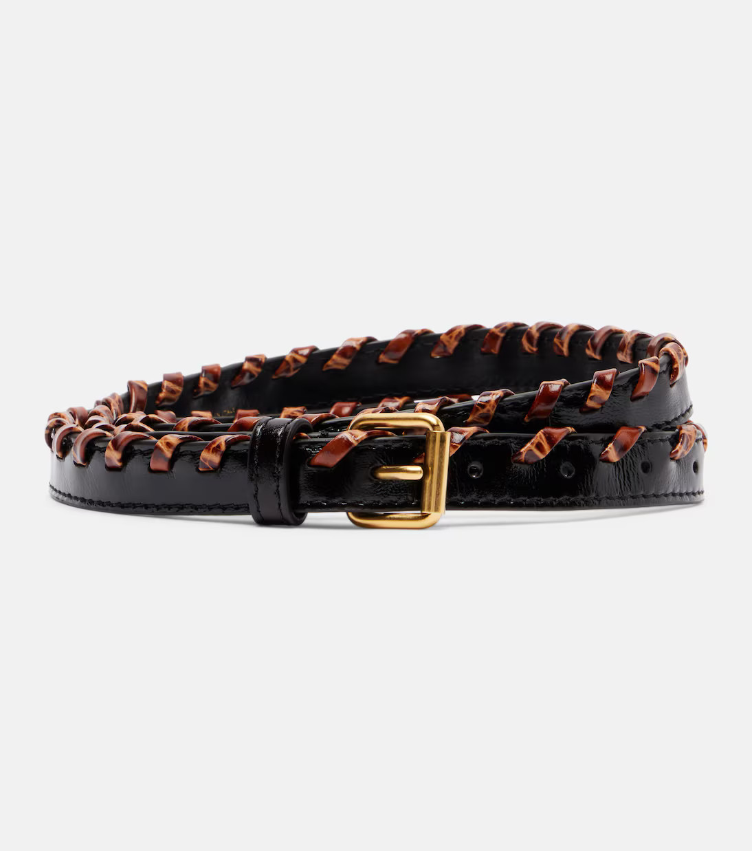 Braided leather belt | Mytheresa (US/CA)