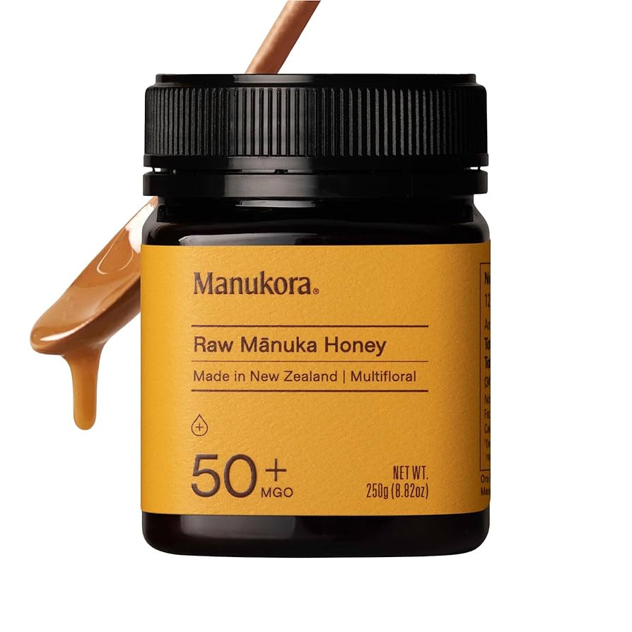 Manukora Raw Manuka Honey, MGO 50+, New Zealand Honey, Non-GMO, Traceable from Hive to Hand, Dail... | Amazon (US)