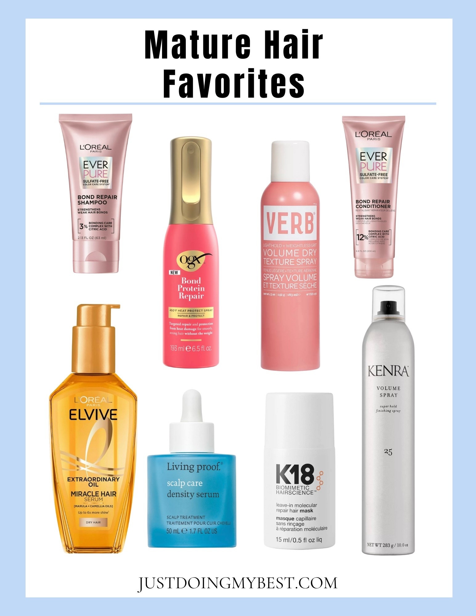 Hair Favorites 

#LTKgrwm #LTKBeauty #LTKOver40