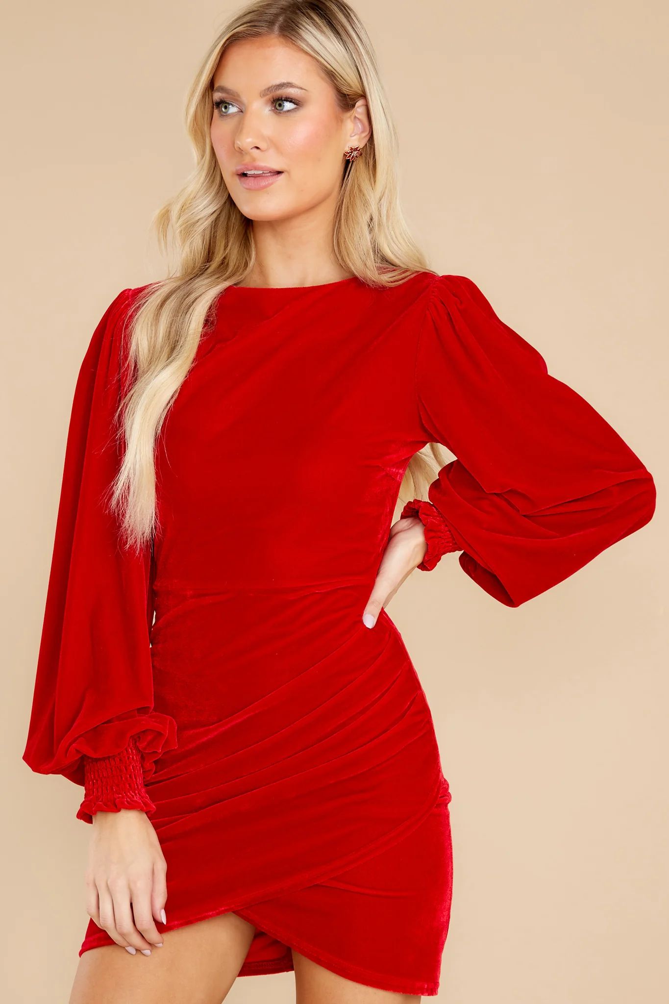 Sweet And Spicy Red Dress | Red Dress 