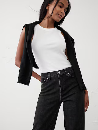 High-Rise Straight Jean | Banana Republic Factory | Banana Republic Factory