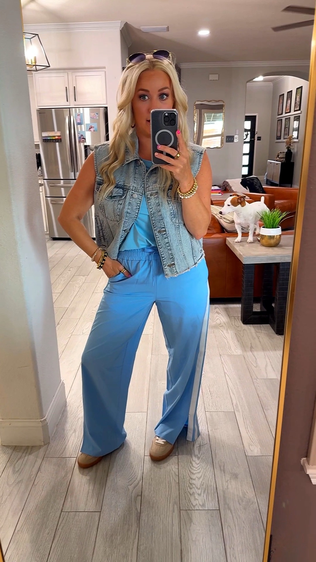 Track style trend is so cute! These are very comfy - size small 

#LTKMidsize #LTKStyleTip #LTKSummerEdit