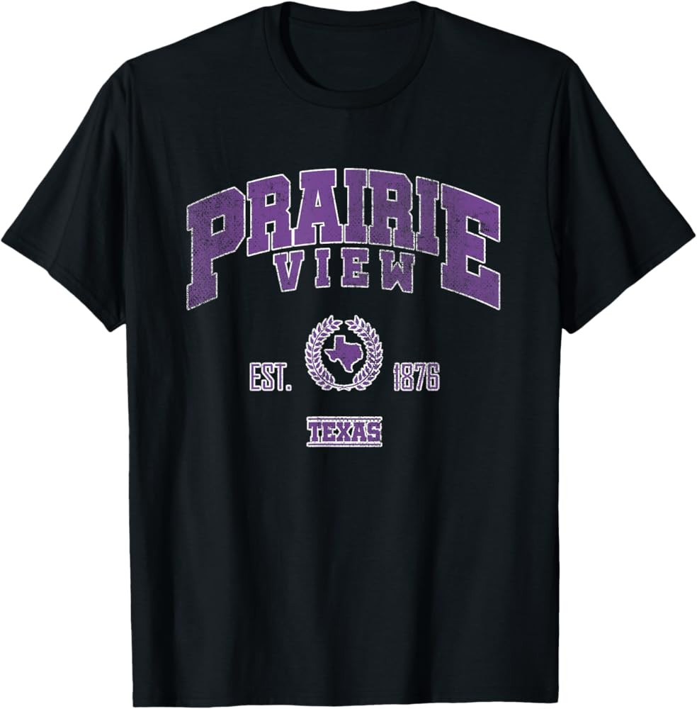 | Prairie View TX | Vintage Throwback T-Shirt | Amazon (US)