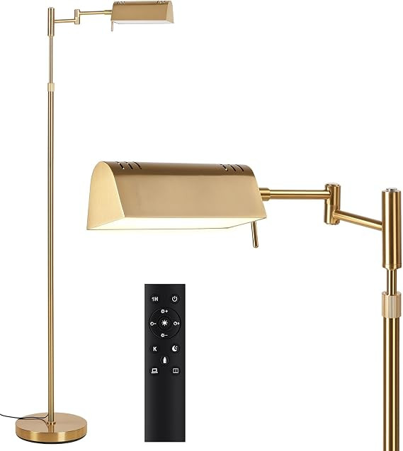 SUNMORY Dimmable LED Pharmacy Floor Lamps, 16W/1500LM Bright Reading Lamp | Amazon (US)