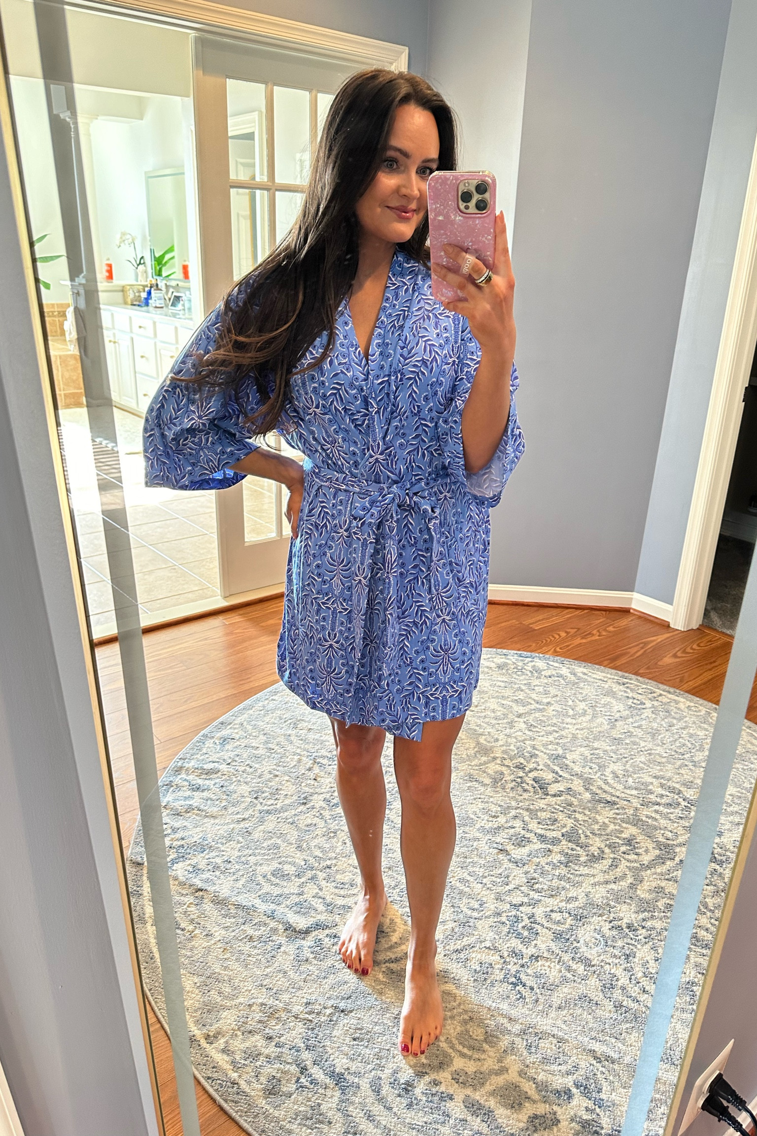 lazy days call for staying in your robe all day - especially when it’s this cute! 💙🩵

#LTKfindsunder50 #LTKstyletip