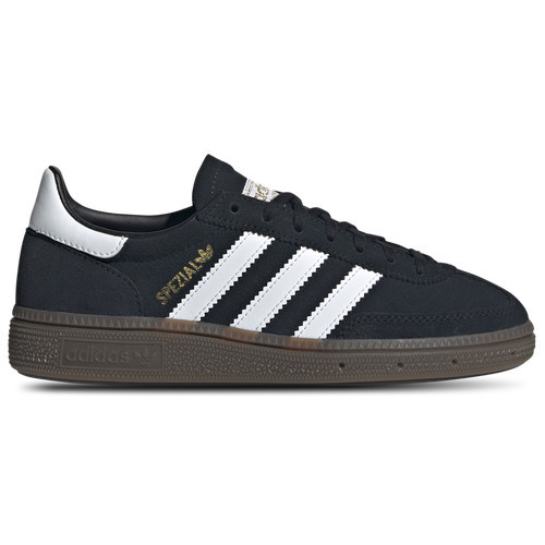 adidas adidas Originals Handball Spezial - Boys' Grade School Black/White/Gum Size 6.0 | Champs Sports