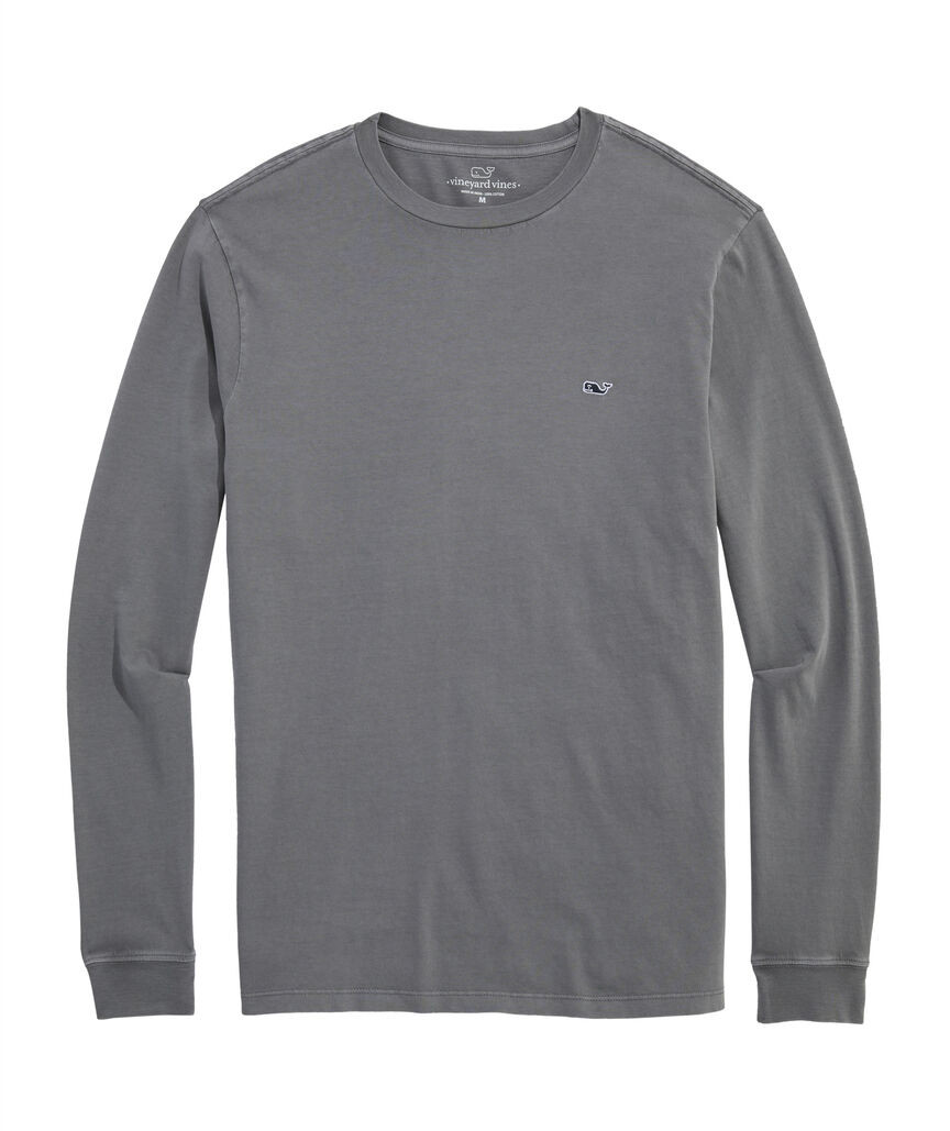 OUTLET Sunwashed Whale Embroidered Long-Sleeve Tee | vineyard vines