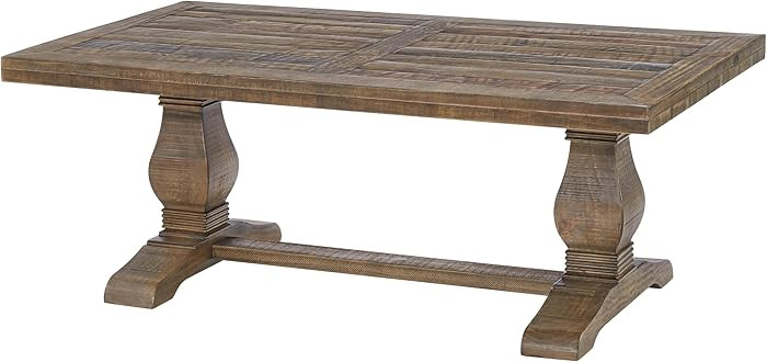 Martin Svensson Home Napa Coffee Table - Reclaimed Natural Finish - Farmhouse Style - Living Room... | Amazon (US)