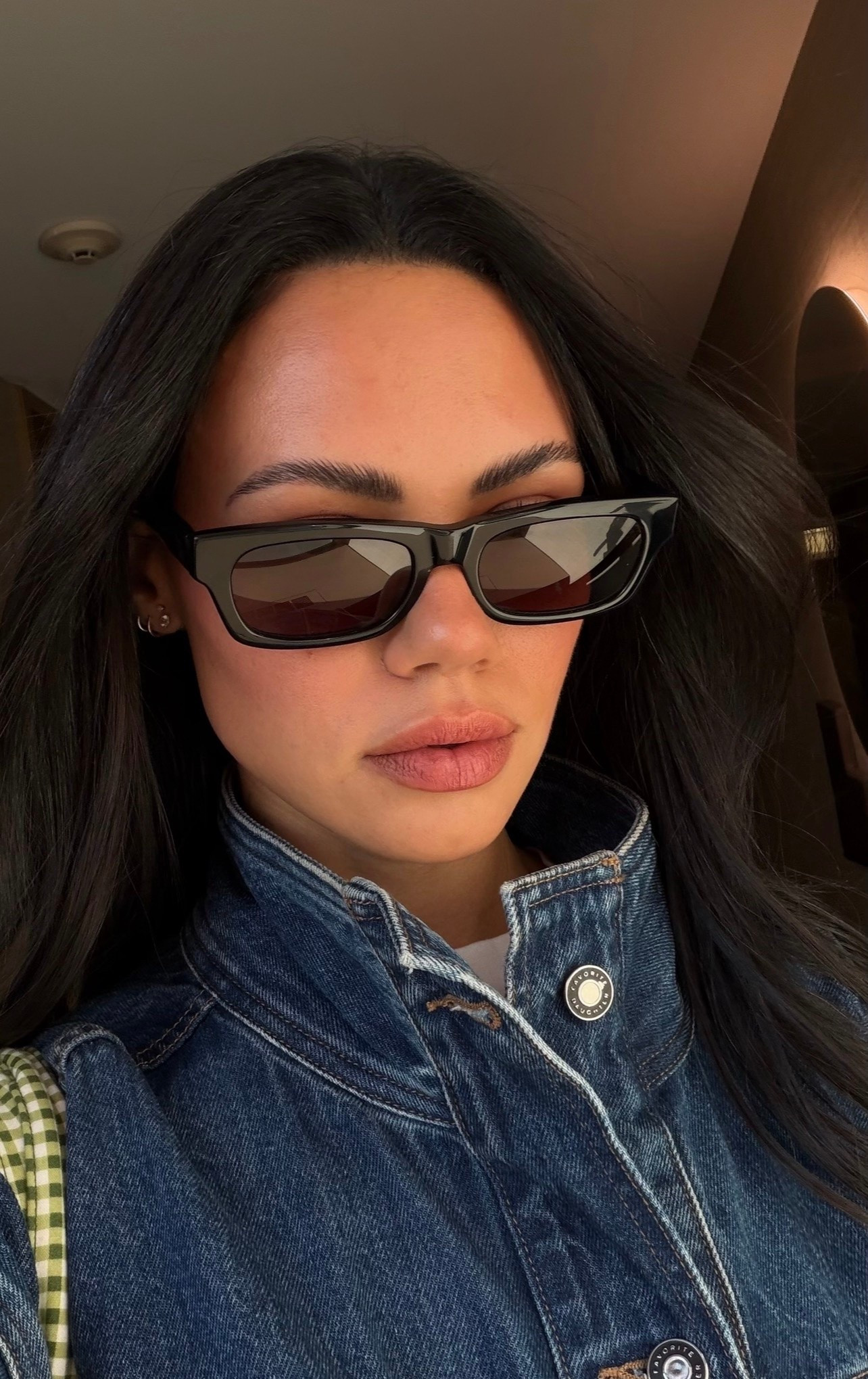 nyc outfit of the day | my go to heaven mayhem sunnies & my favorite denim jacket

#LTKmorningroutine #LTKSeasonal #LTKActive