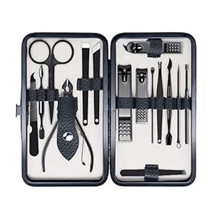 FIXBODY Manicure Pedicure Set - Nail Clippers Toenail Clippers Kit Includes Cuticle Remover with ... | Amazon (US)