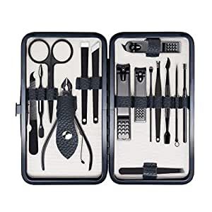 FIXBODY Manicure Pedicure Set - Nail Clippers Toenail Clippers Kit Includes Cuticle Remover with ... | Amazon (US)