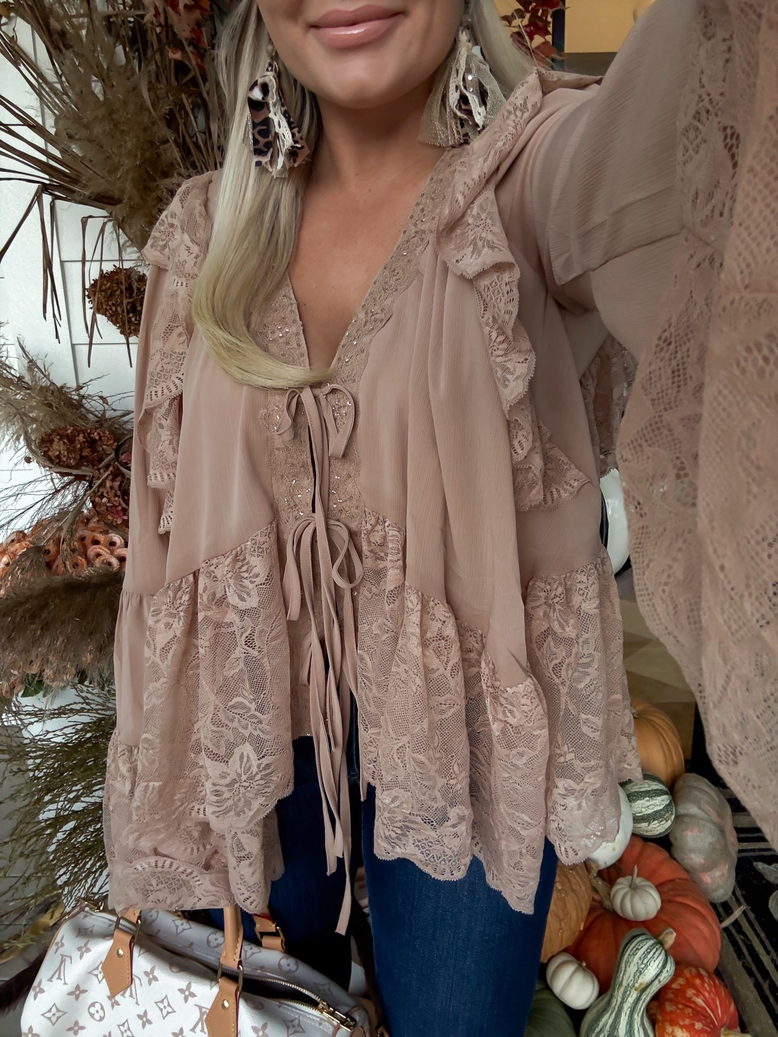 Fall date night ootd!
Use code WHITNEY20 for 20% off. Wearing size small  

#LTKParties #LTKFindsUnder100 #LTKHoliday