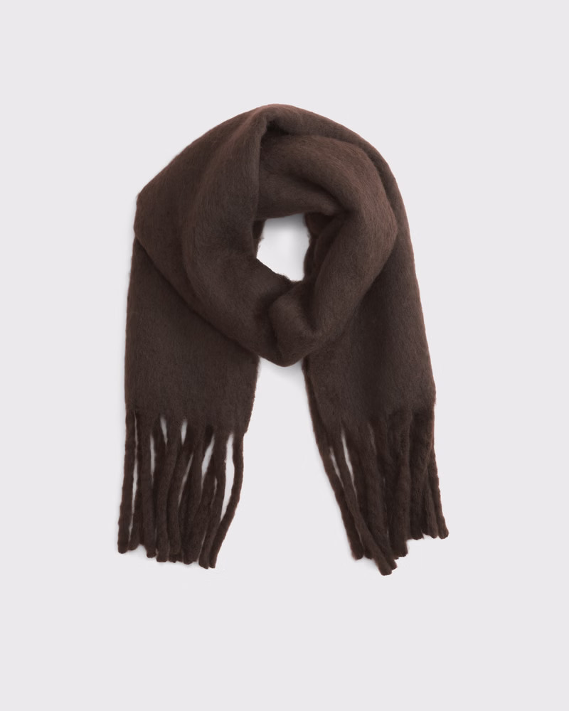Men's Fuzzy Scarf | Men's Accessories | Abercrombie.com | Abercrombie & Fitch (US)
