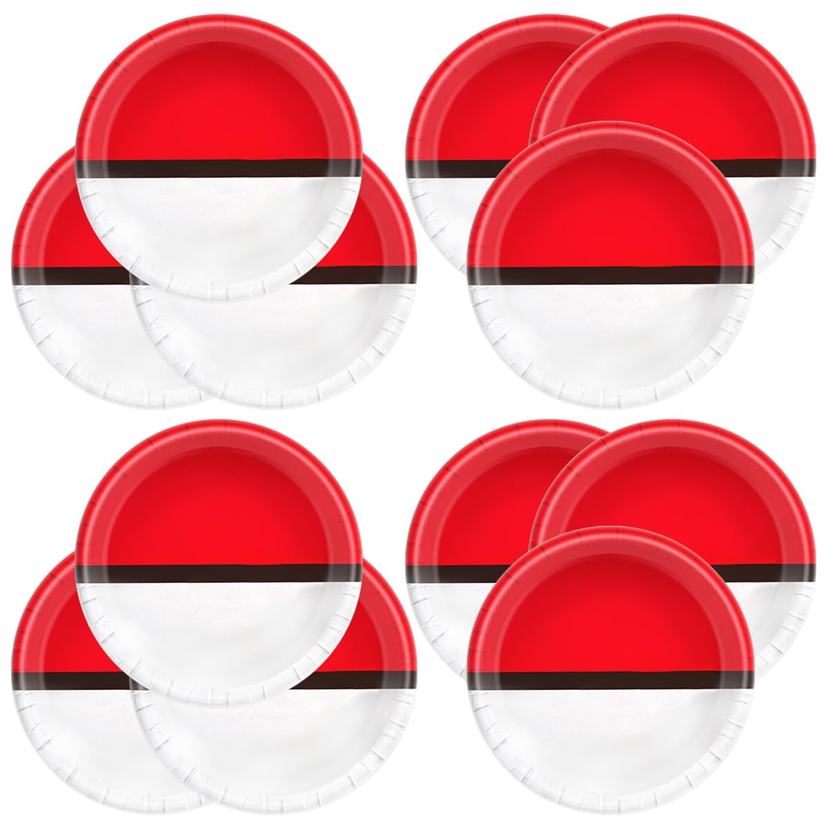 OULUN 30Pcs Cartoon Animated Party Plates, Cartoon Animated Birthday Party Supplies | Amazon (US)