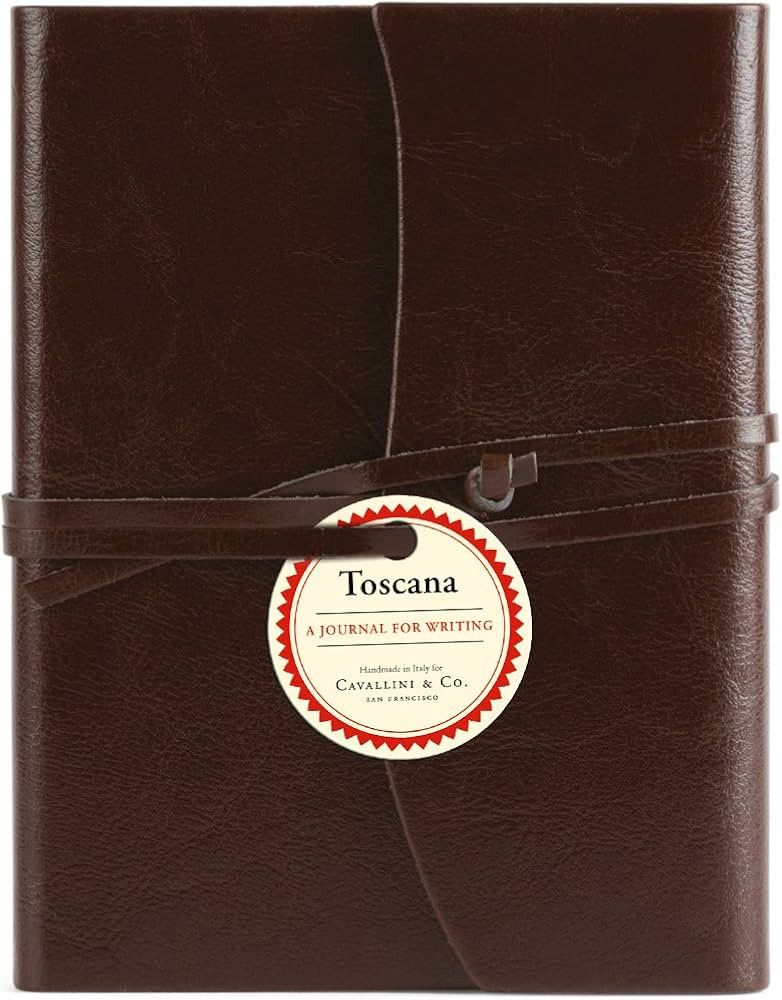 Cavallini Toscana Journals Brown 5 x 7, Hardbound Leather | Amazon (US)