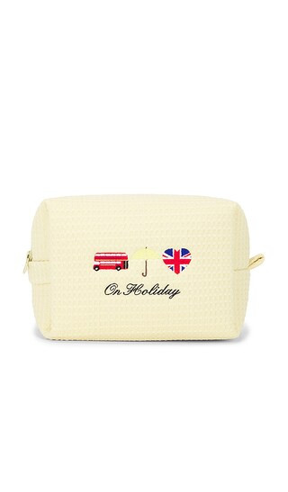 On Holiday Waffle Pouch in Butter | Revolve Clothing (Global)